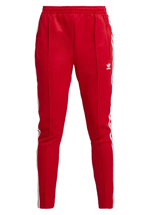 adidas trainingsbroek rood dames|adidas trainingsbroek heren.